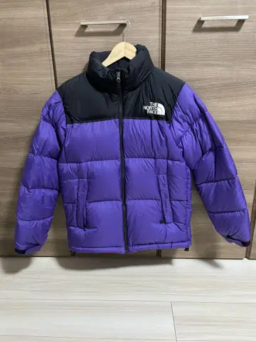 THE NORTH FACE 다운 자켓 퍼플 블랙