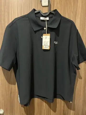 A.P.C. 골프웨어 피케 셔츠 반팔 택 포함