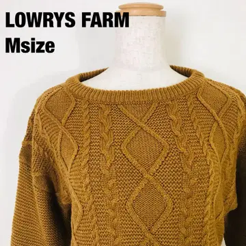 LOWRYS FARM 로리즈팜 울 혼방 긴팔 니트 D2