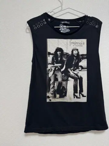 HYSTERIC GLAMOUR 슬리브리스 블랙 정품