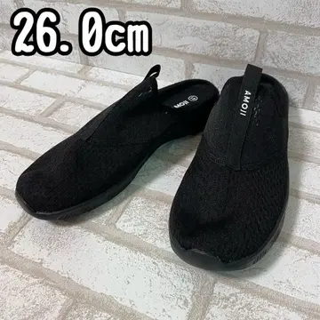[아모지] 샌들 남성용 26.0 블랙 사보 샌들 SP1767