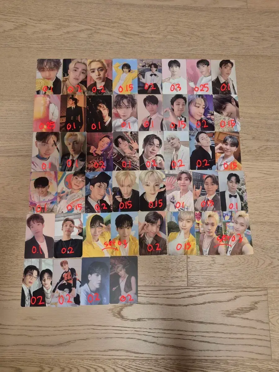 Seventeen poca sell