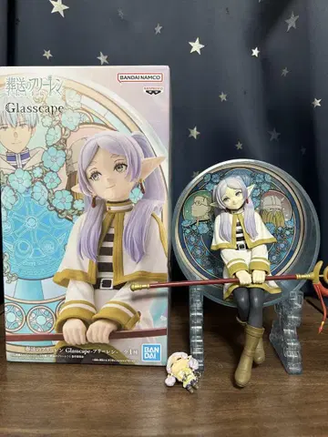 BANDAI Glasscape 장송의 프리렌 피규어