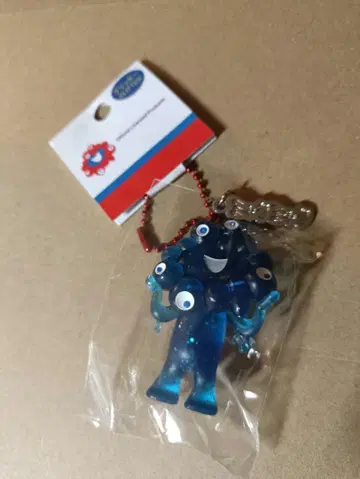 오사카 간사이 만박 먁먁 입체 키링 글리터 [ 새상품, 미사용 ]