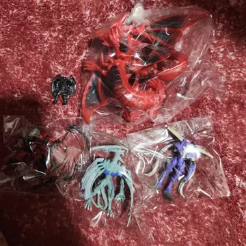 유희왕 피규어 세트 5체