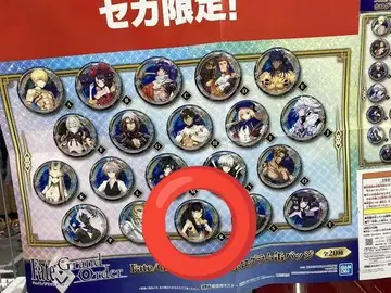 스페이스 이슈탈 캔뱃지 fgo