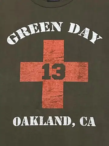 GREEN DAY LIVE TURE 티셔츠 [ SIZE L ]