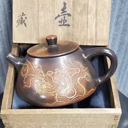 [골동품/자사호] 중국유명작가 고경주 미감정 자사호(7)