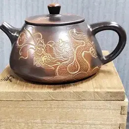 [골동품/자사호] 중국유명작가 고경주 미감정 자사호(7)