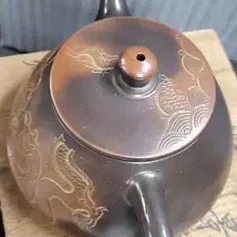 [골동품/자사호] 중국유명작가 고경주 미감정 자사호(7)