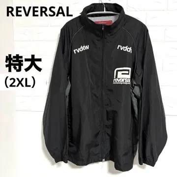 리버설 RVDDW 윈드 브레이커 자켓 특대형 블랙