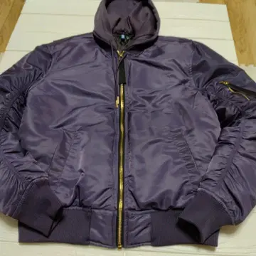 DIVIDED H&M 점퍼 블루종 퍼플 L 사이즈