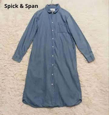Spick & Span 데님 셔츠 원피스