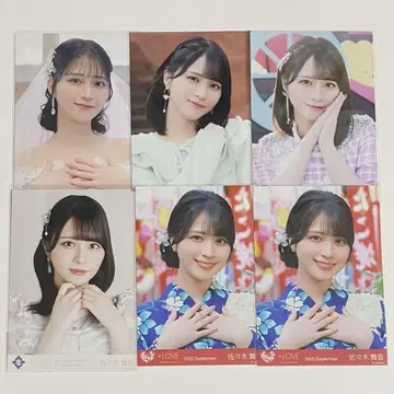 =LOVE 이코라브 사사키 마이카 브로마이드 요리만 묶음 판매 웨딩