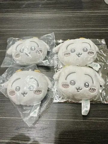 치이카와 마스코트 거울 리본 토끼 4개 세트