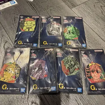 BANDAI 러버 참 7개 세트
