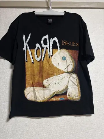 KORN Issues 티셔츠 L 사이즈 블랙