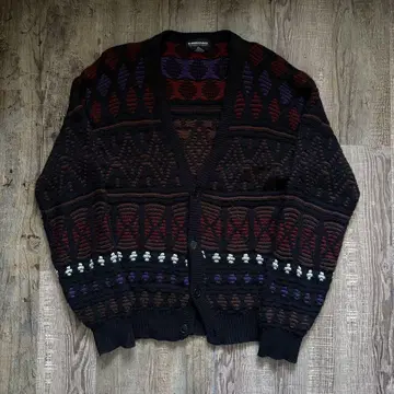 80s US EVERLAST INTERNATIONAL 니트 가디건