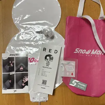 Snow Man 1st POP UP 굿즈 미야타테 료타 6세트