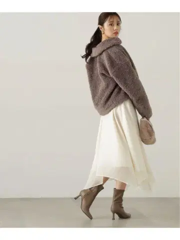 이레헴 시어 턱 스커트 PROPORTION BODY DRESSING