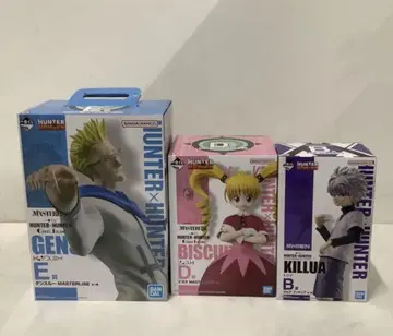 HUNTER x HUNTER 피규어 세트 겐스루 비스켓 키루아
