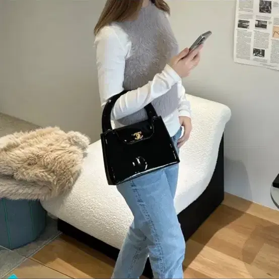 샤넬 탑핸들 사진 4