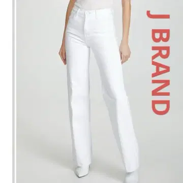 새상품 J BRAND 화이트 와이드 데님