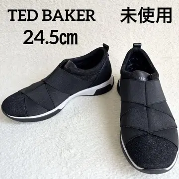 테드베이커 TED BAKER 스니커즈 39 25cm 블랙 컨디션 최상