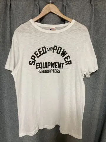 Champion SPEED AND POWER 티셔츠 L 사이즈