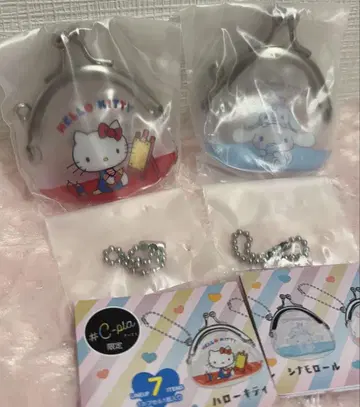 산리오 복주머니 키링 시플라 한정판 헬로키티 시나모롤