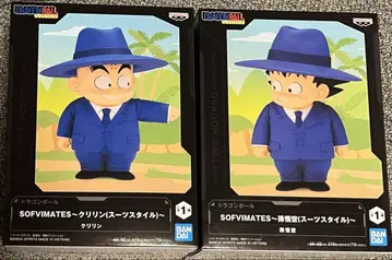 DRAGON BALL SOFVIMATES 피규어 2개 세트 손오공 크리링