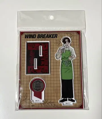WIND BREAKER 소프맵 소방준비 아크릴 스탠드