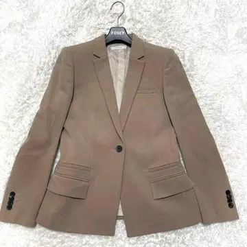 에포카 울 자켓 라이트 브라운 40