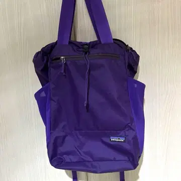 patagonia 울트라 라이트 블랙홀 토트 퍼플 백팩