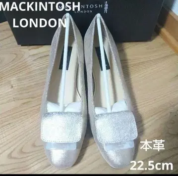 새상품 20900엔 매킨토시 런던 펌프스 골드 골드 컬러 22.5cm