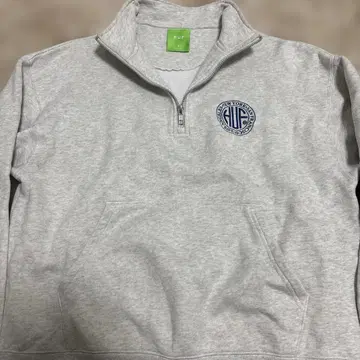 HUF의 하프 지퍼