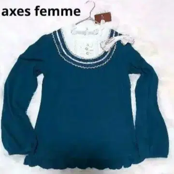 택 포함 axes femme 긴팔 상의