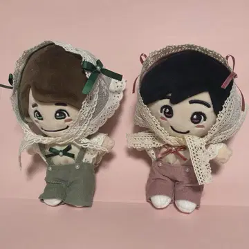나니와단시 오하시 군 미치에다 군 치비 누이 의류 바부슈카 트윈룩 세트