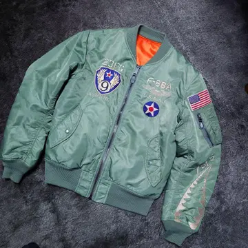 AVIREX MA-1 FLYING SHARKS 세이지