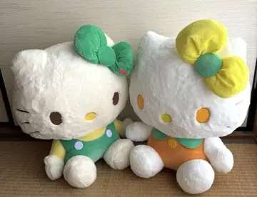 헬로키티 봉제 인형 2개 세트