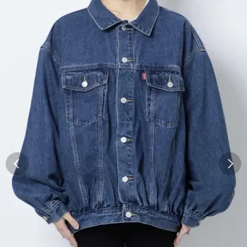 jouetie 루즈 데님 자켓 블루