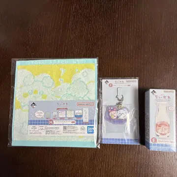 치이카와 (먼작귀) 타월 키링 피규어 세트