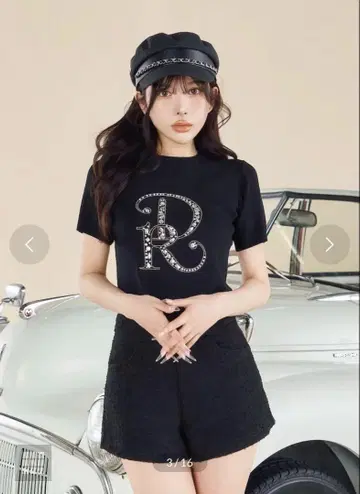 다리치 Darich 비쥬 니트탑