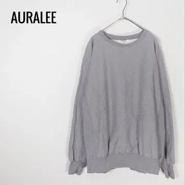 AURALEE 23SS SUPER MILLED SWEAT P/O