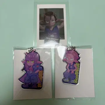 밀키 웨이 아카네 카나타 마그샷 아크릴 키링