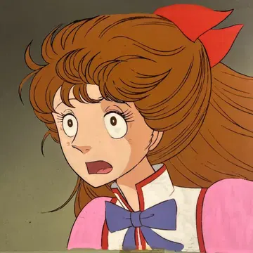 야마토 와키 [하이카라 씨가 간다] 애니메이션 셀화 배경 포함