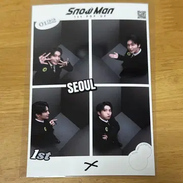 Snow Man 1st POP-UP SEOUL 메구로 렌 프리쿠라