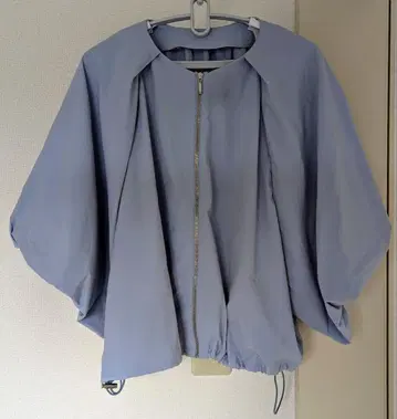 uncrave() 벌룬 슬리브 블루종 라이트 블루