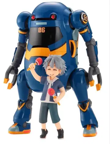 하세가와 메카트로 위고 에바 콜라보 마크 식스 + 나기사 카오루 프라모델