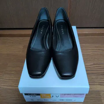 luuve 블랙 스퀘어토 펌프스 4.5cm
